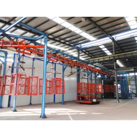 Q48单行程系列吊链步进连续抛丸清理机