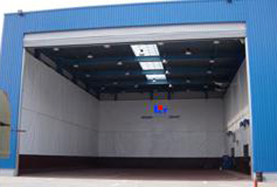 船舶分段喷砂房