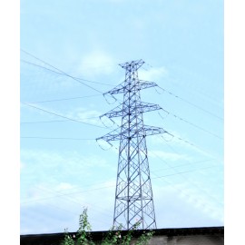 110KV双回转角塔