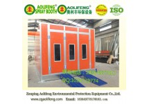 出口肯尼亚标准橘红色汽车烤漆房