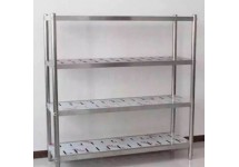 不锈钢横梁式冲孔货架
