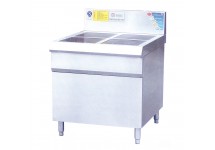 电磁四头煲仔炉